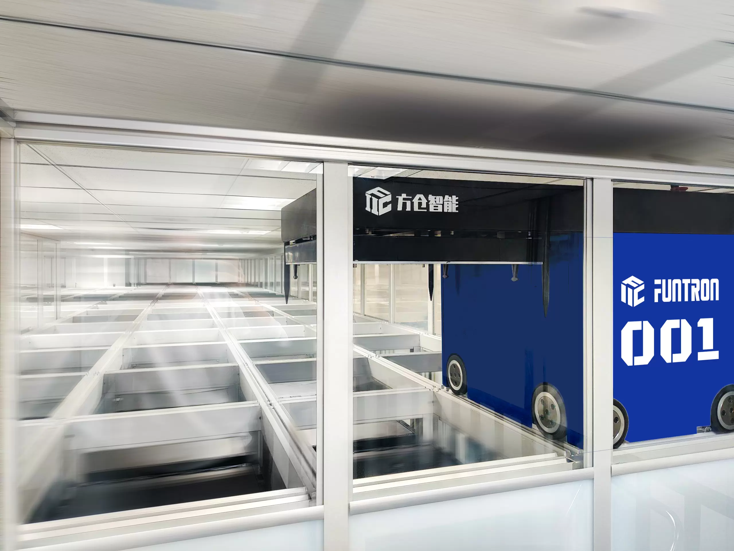 Funtron collaborates with the Supreme People's Court to build a benchmark for smart court unmanned warehouses